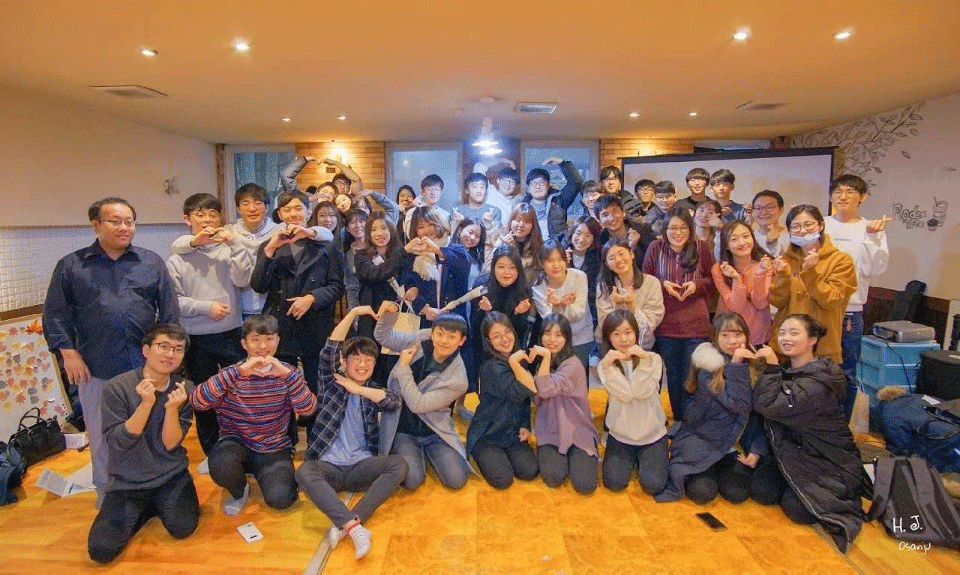 선교단체 CMF (일산캠퍼스) 단체사진